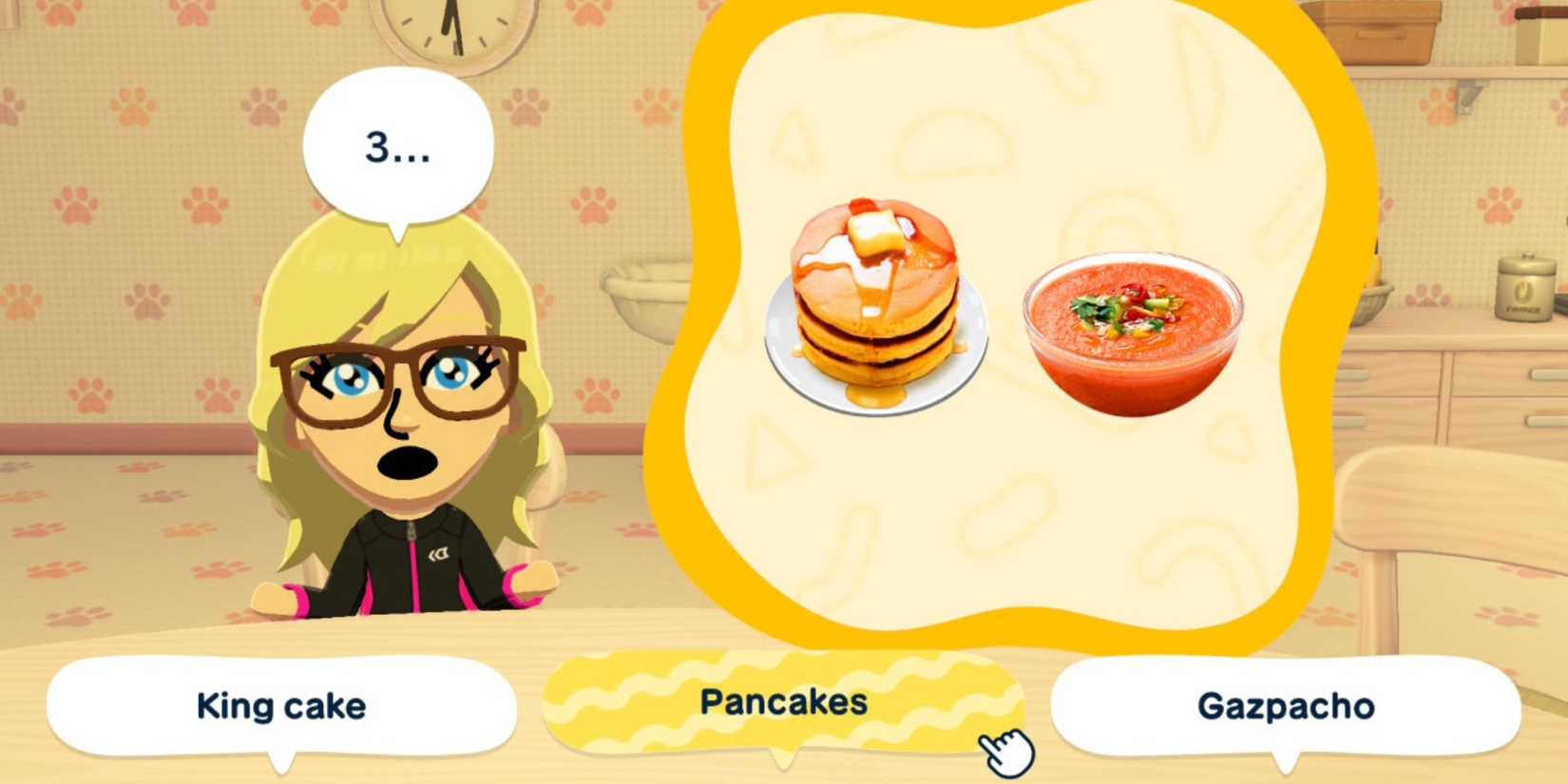 whats missing quiz minigame in Tomodachi Life Living the Dream