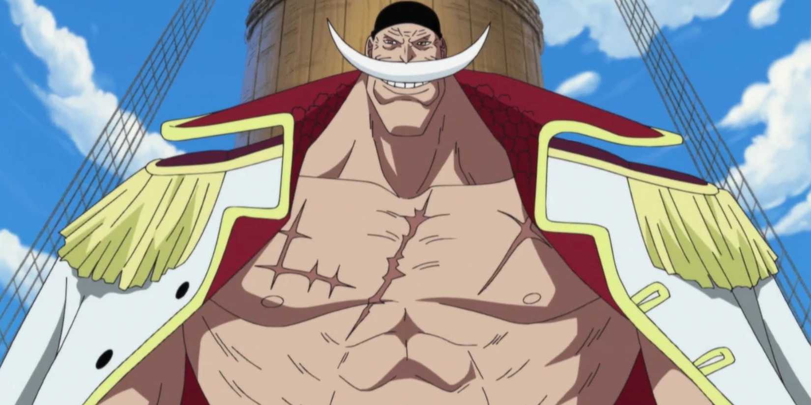 whitebeard grinning in one piece