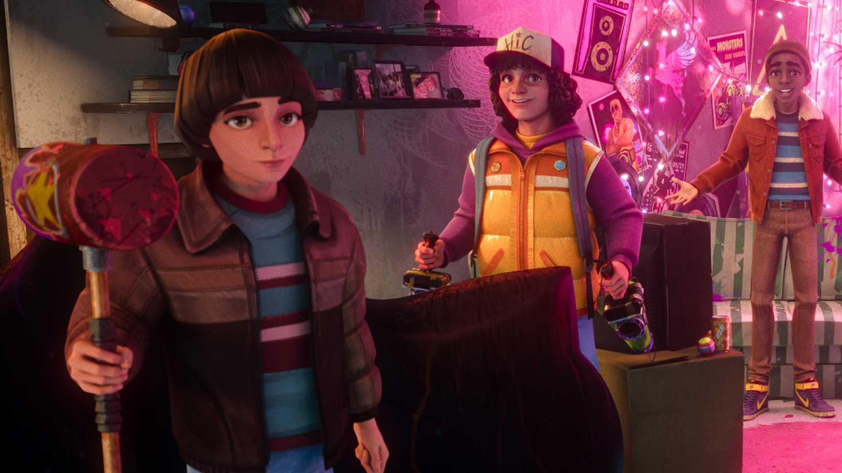 Will Dustin and Lucas in Stranger Things Tales from '85