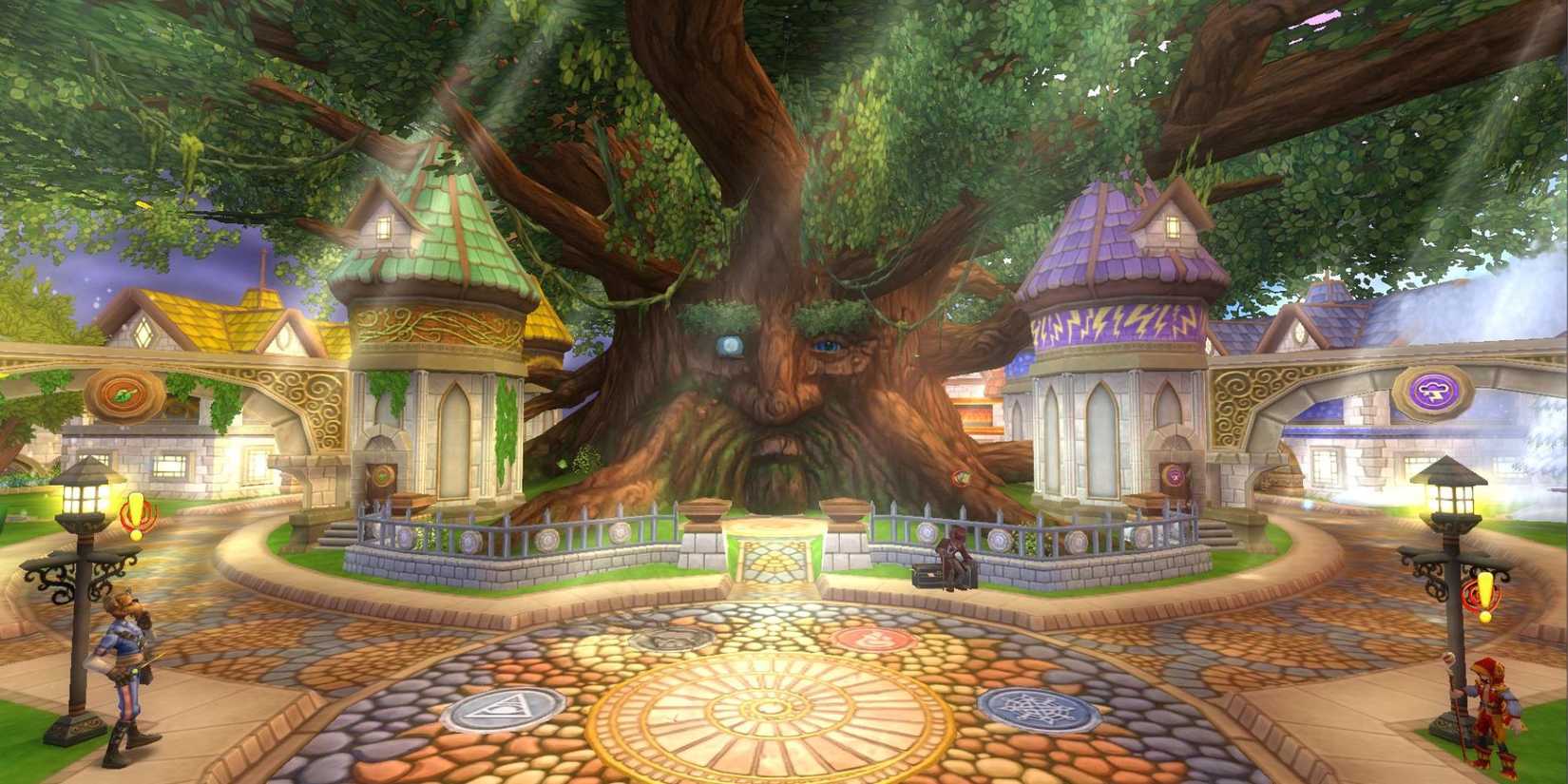 A peaceful grove in Wizard101