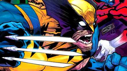Wolverine and Nightcrawler jump into battle in X-Men comic cover art