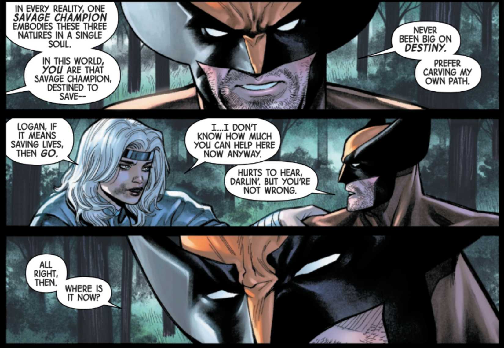 wolverine learns he's earth-616's savage champion 2