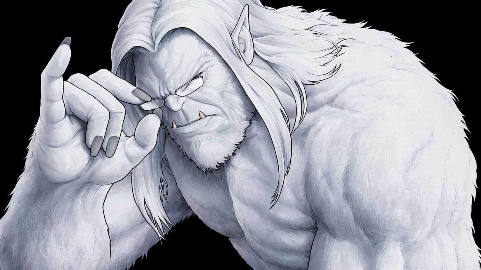 x-men's chairman aka evil beast