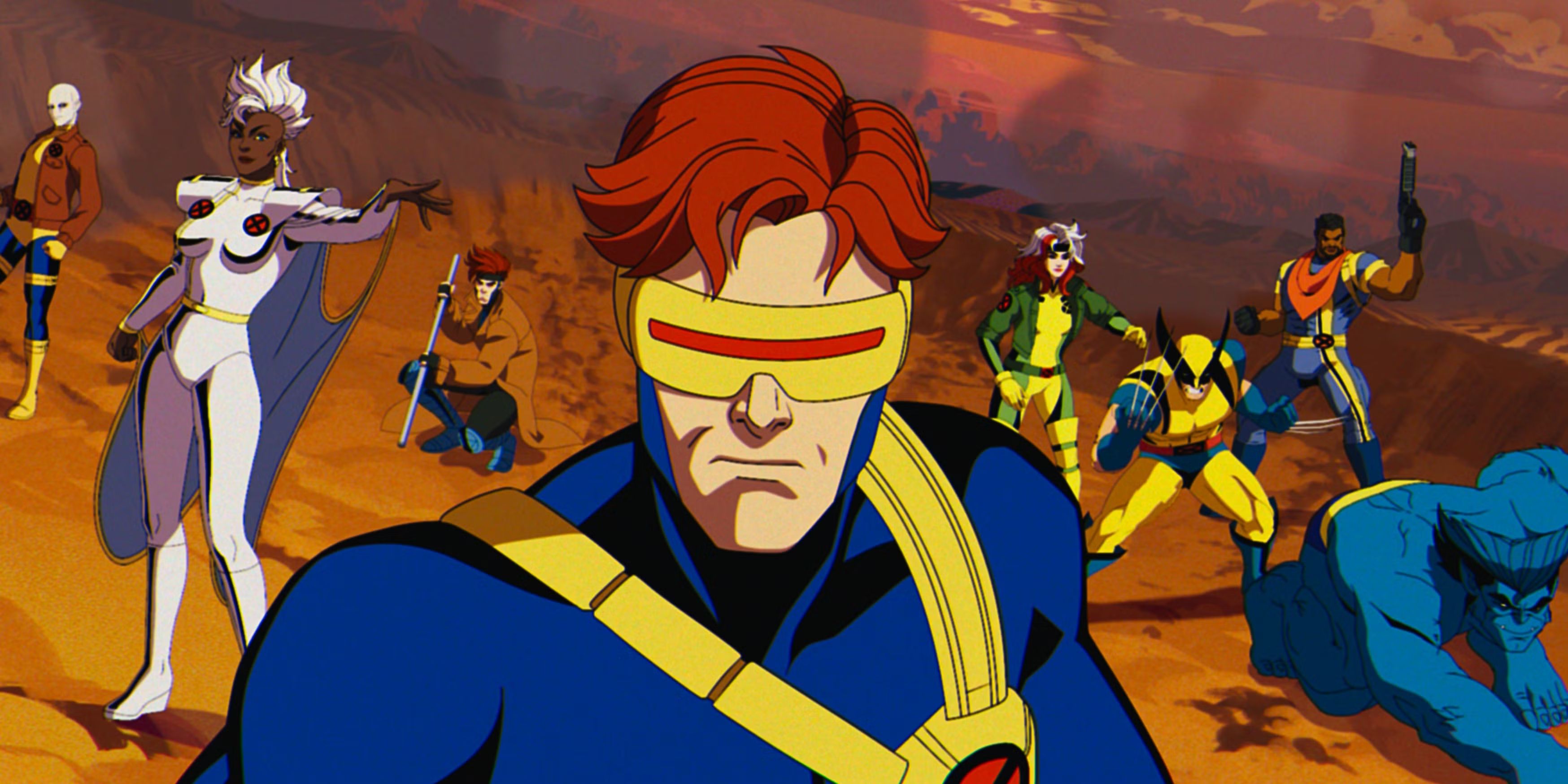 x-men unite in x-men 97 art