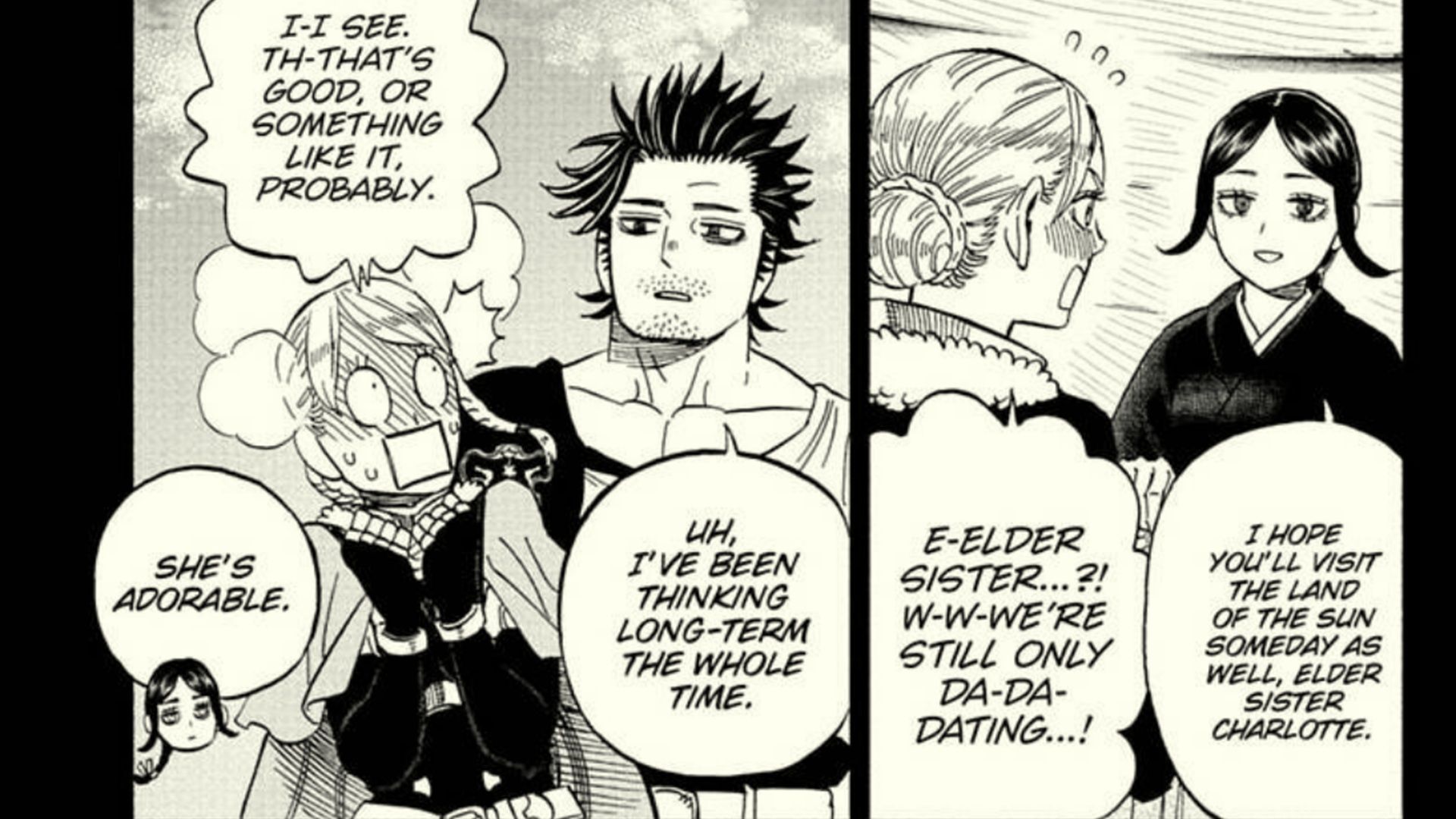 yami-and-charlotte-in-black-clover-chapter-392 Black Clover Ending: Who Becomes The Wizard King And More, Explained