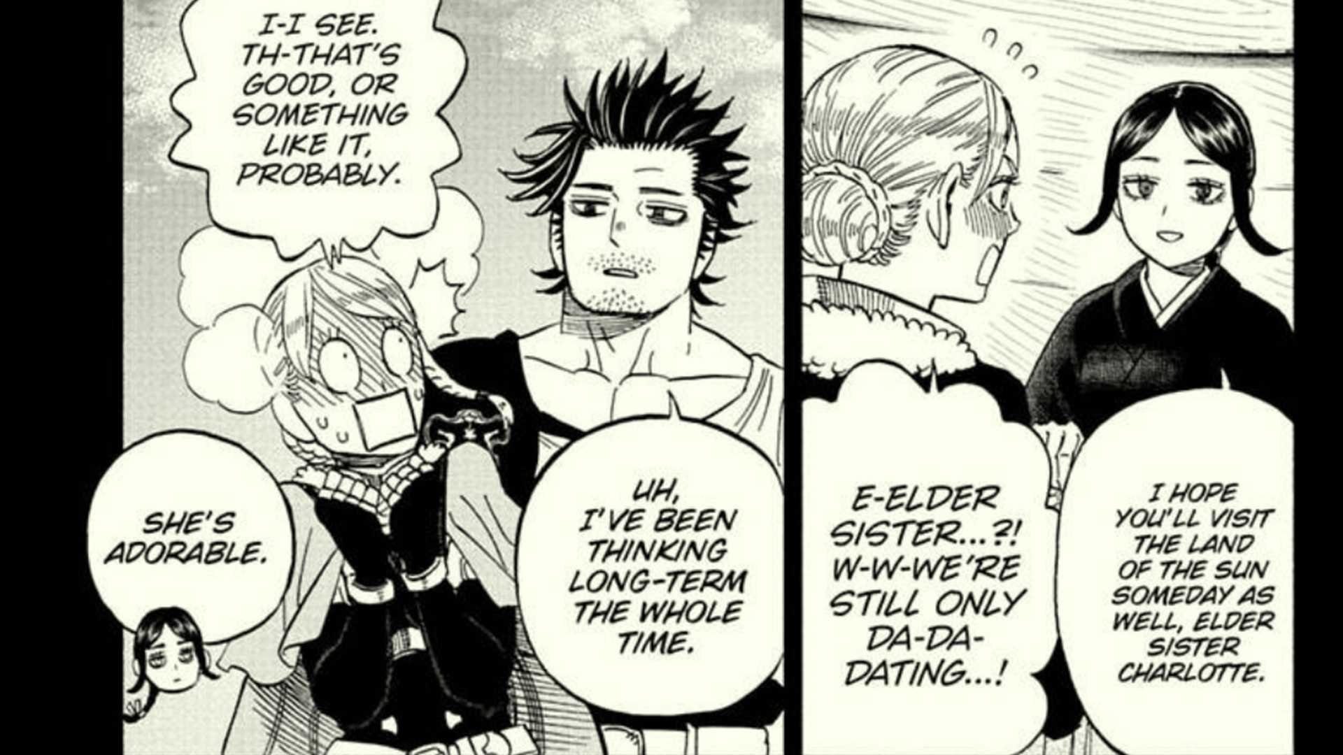 yami-and-charlotte-in-black-clover-chapter-392 Black Clover Ending: Who Becomes The Wizard King And More, Explained