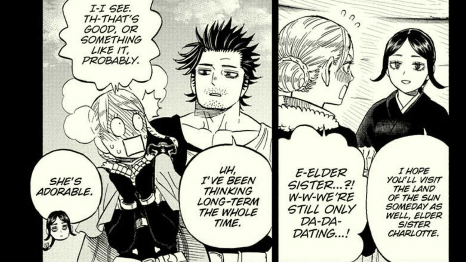 yami-and-charlotte-in-black-clover-chapter-392 Black Clover Ending: Who Becomes The Wizard King And More, Explained