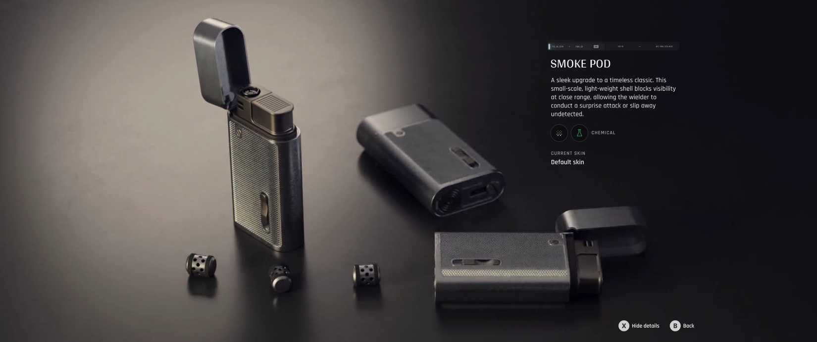 007 First Light Smoke Pod