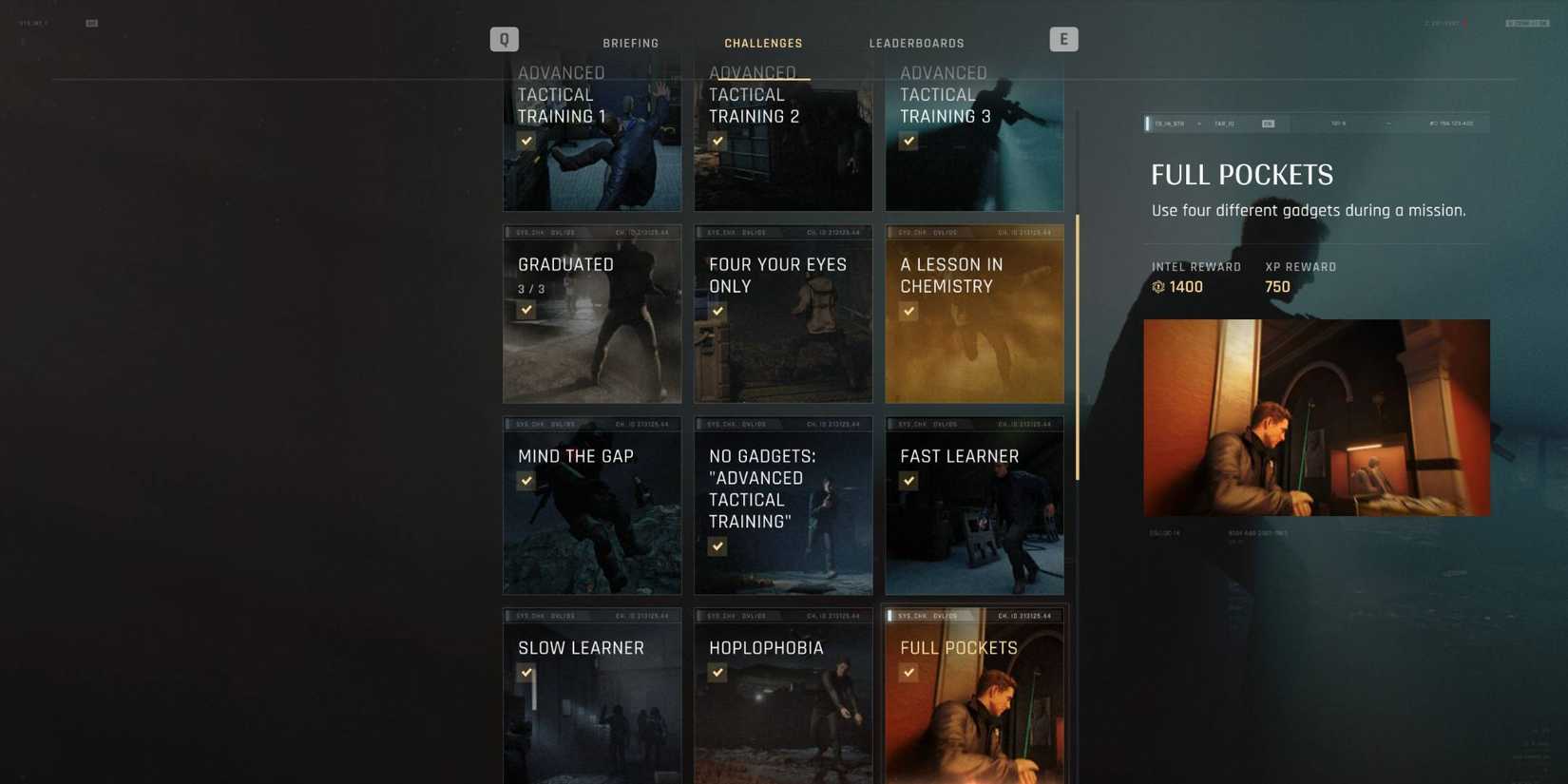 007 First Light: Advanced Tactical Training Escalation Guide