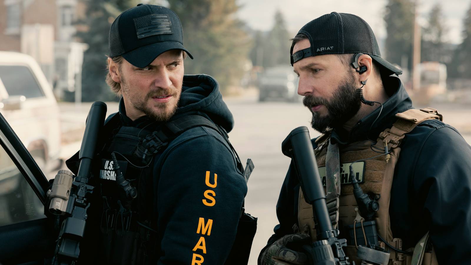 Kayce and Cal armed in Marshals