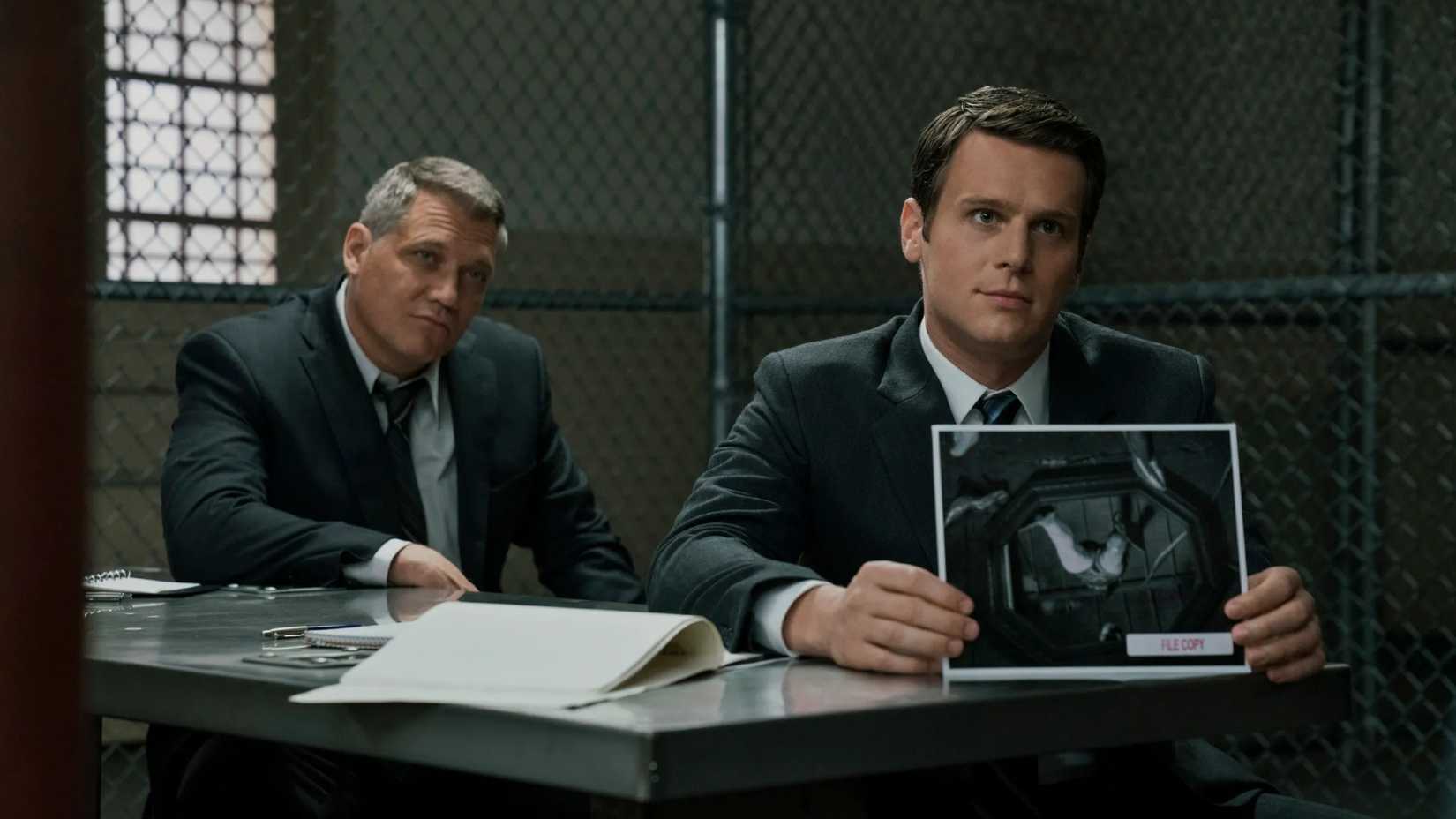 Jonathan Groff em Mindhunter