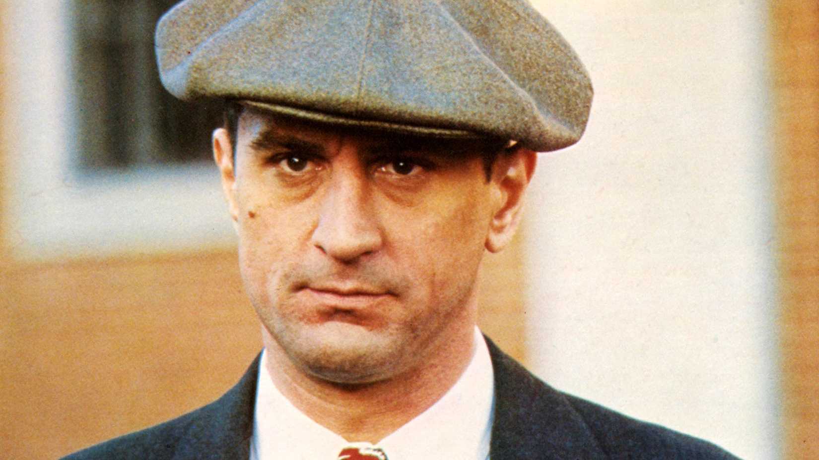 A close-up image of Robert De Niro in Once Upon a Time in America