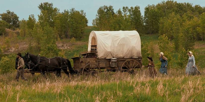 Carroça em Little House on the Prairie