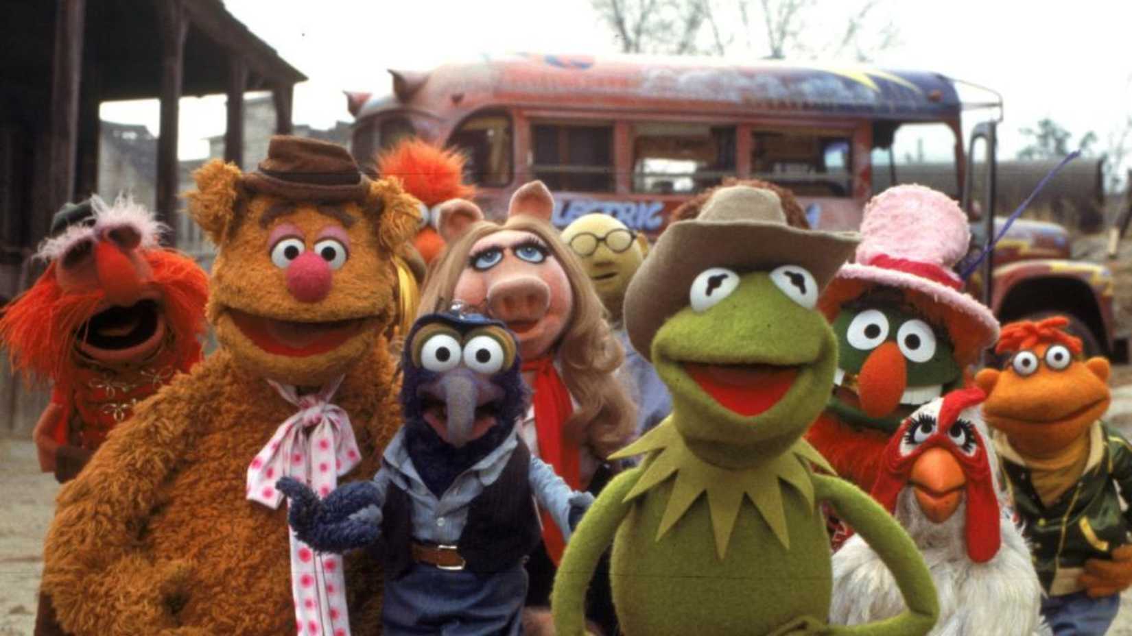 A publicity still from The Muppet Movie