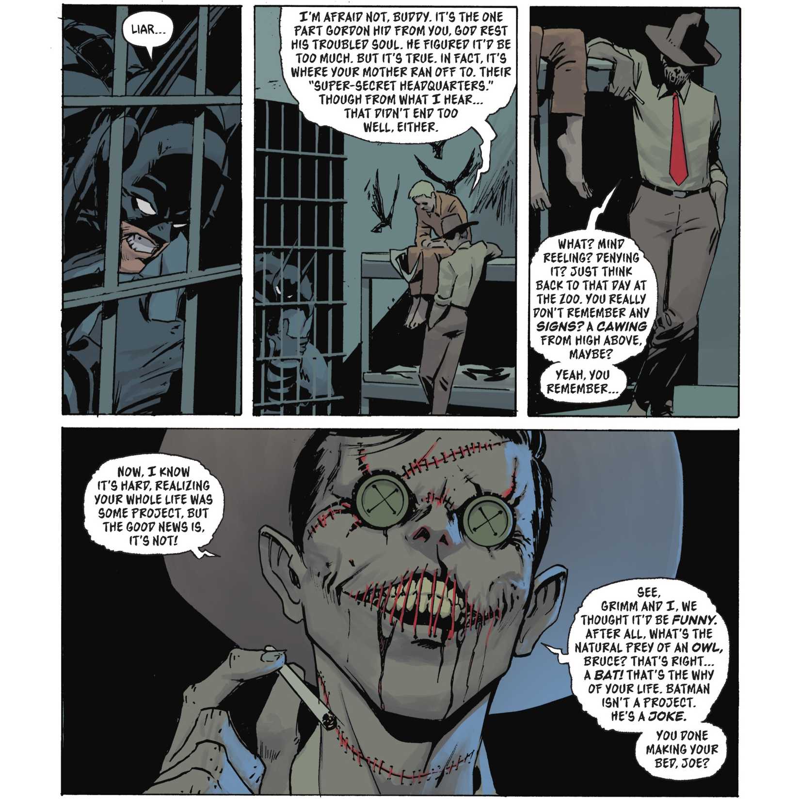 absolute scarecrow reveals batman's origin