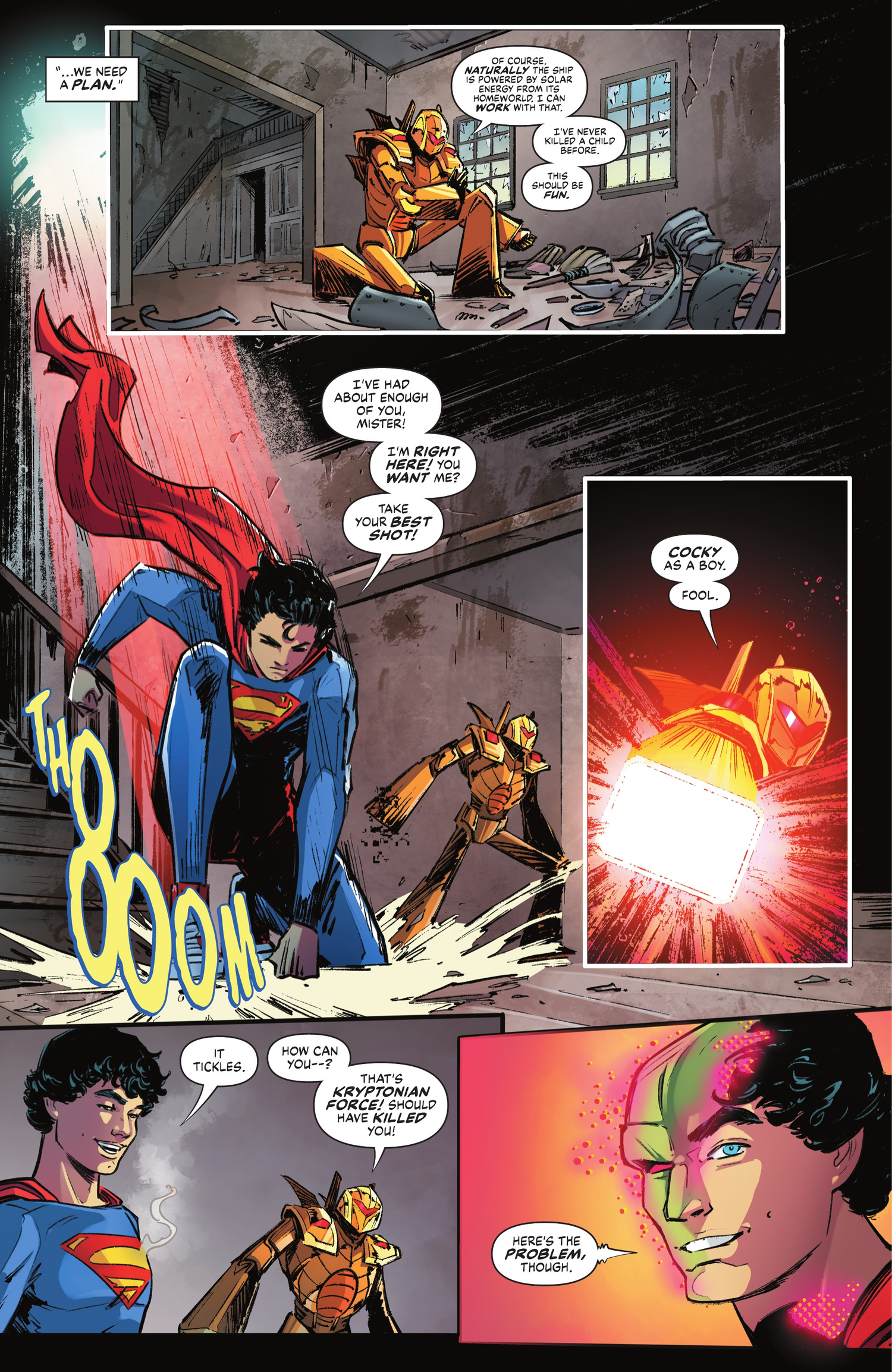 Action Comics #1098 Superboy vs Epoch