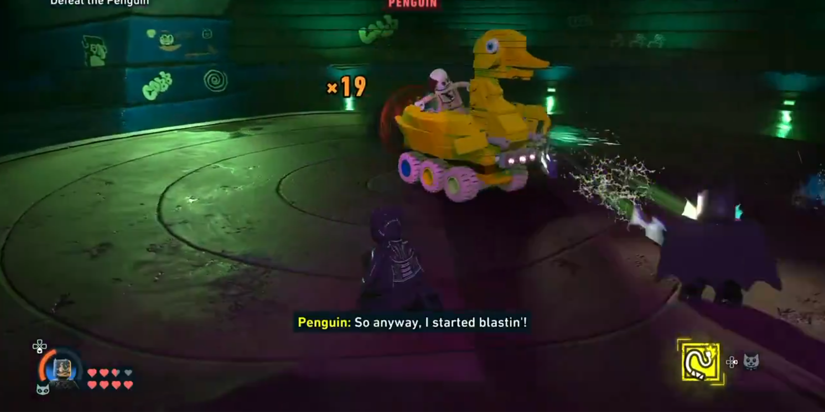 Always Sunny Easter Egg LEGO Batman