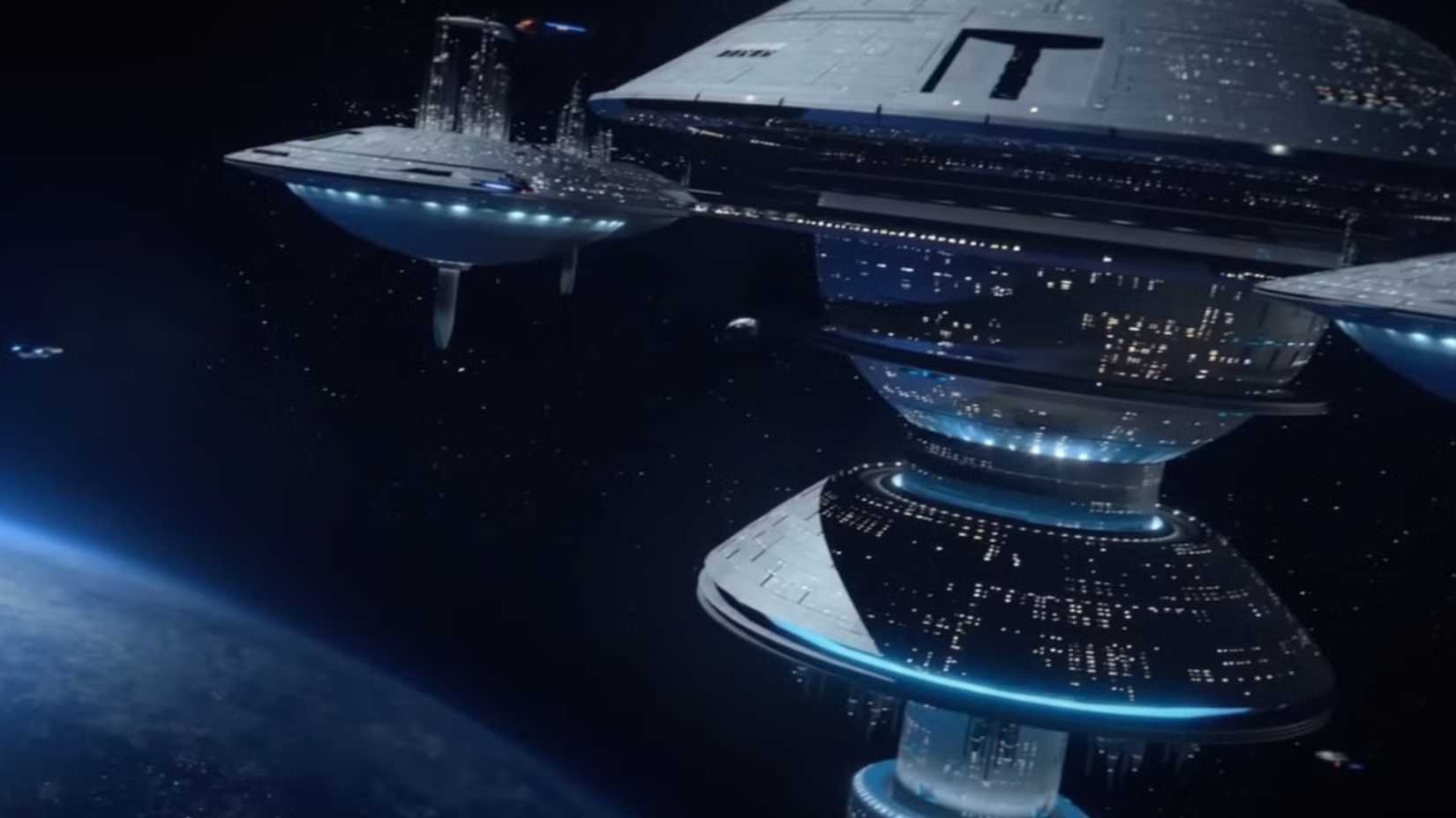 An upgraded Space Dock appears in Star Trek_ Picard season 3.