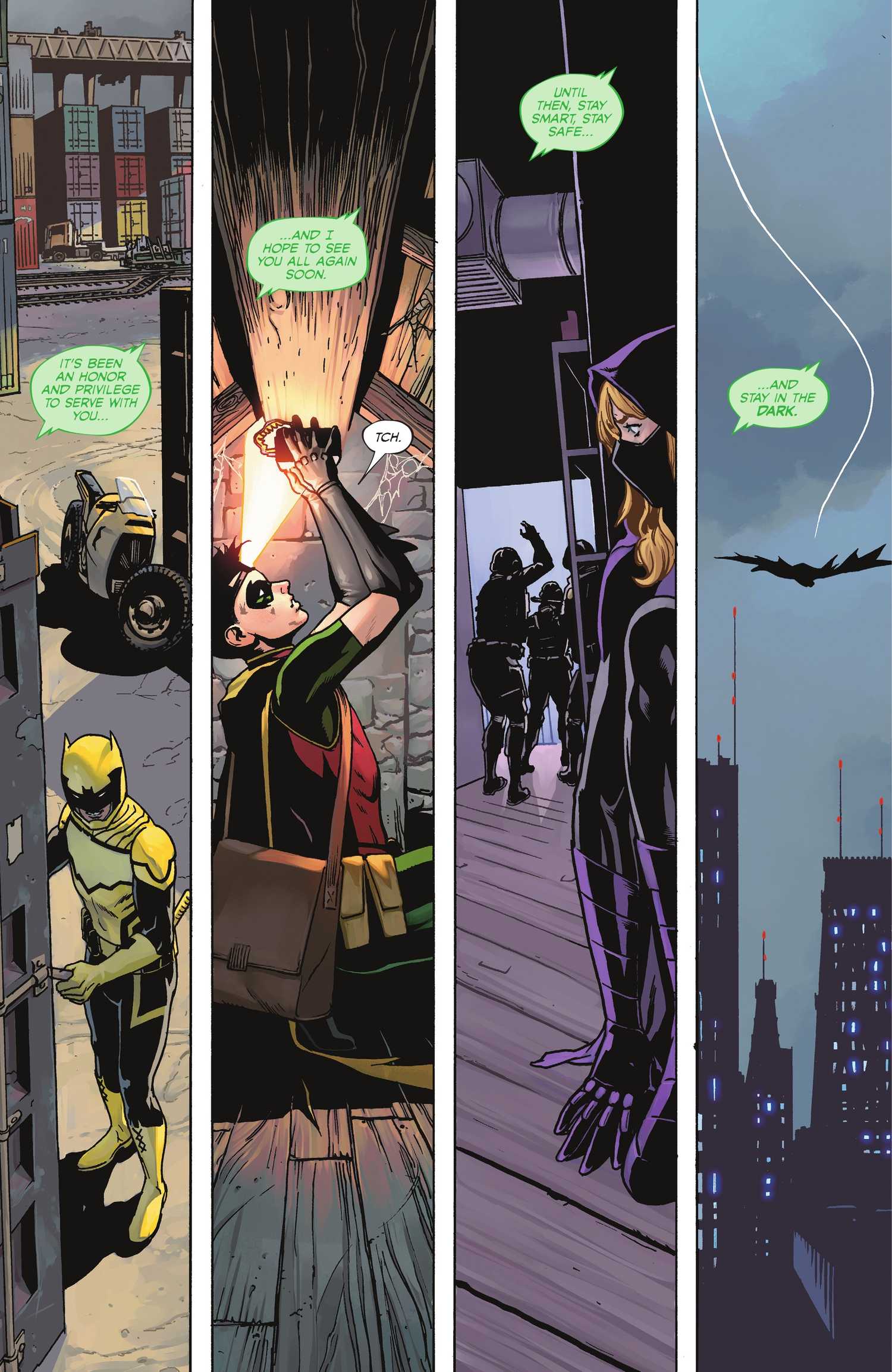 Batman #9 Barbara Gordon sacrifices herself 2