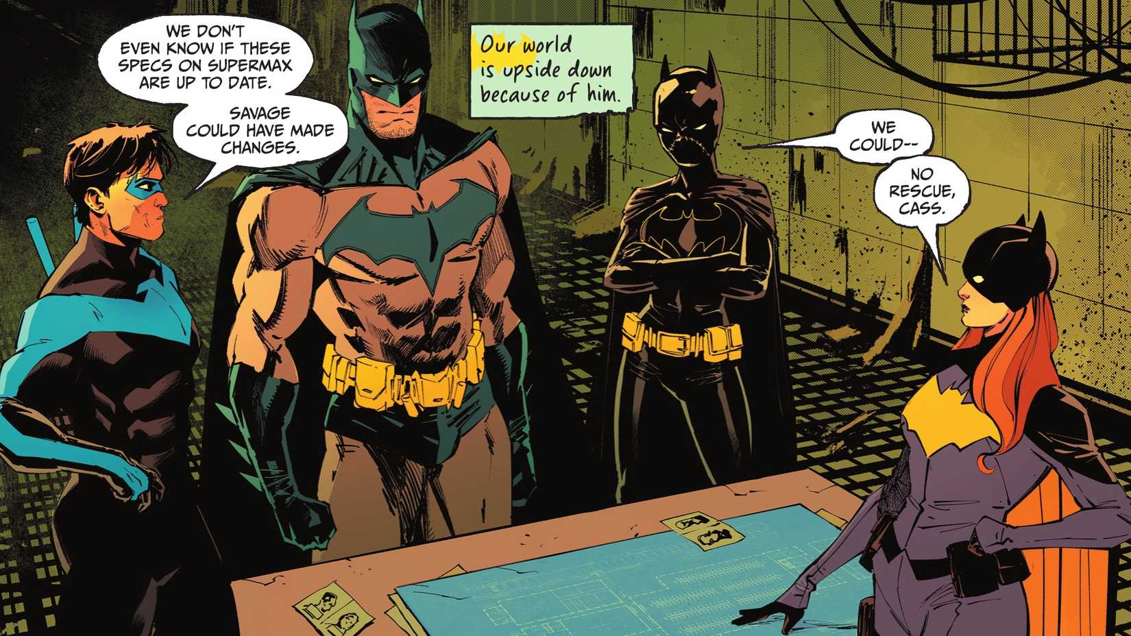 batman and batgirl plot against vandal savage