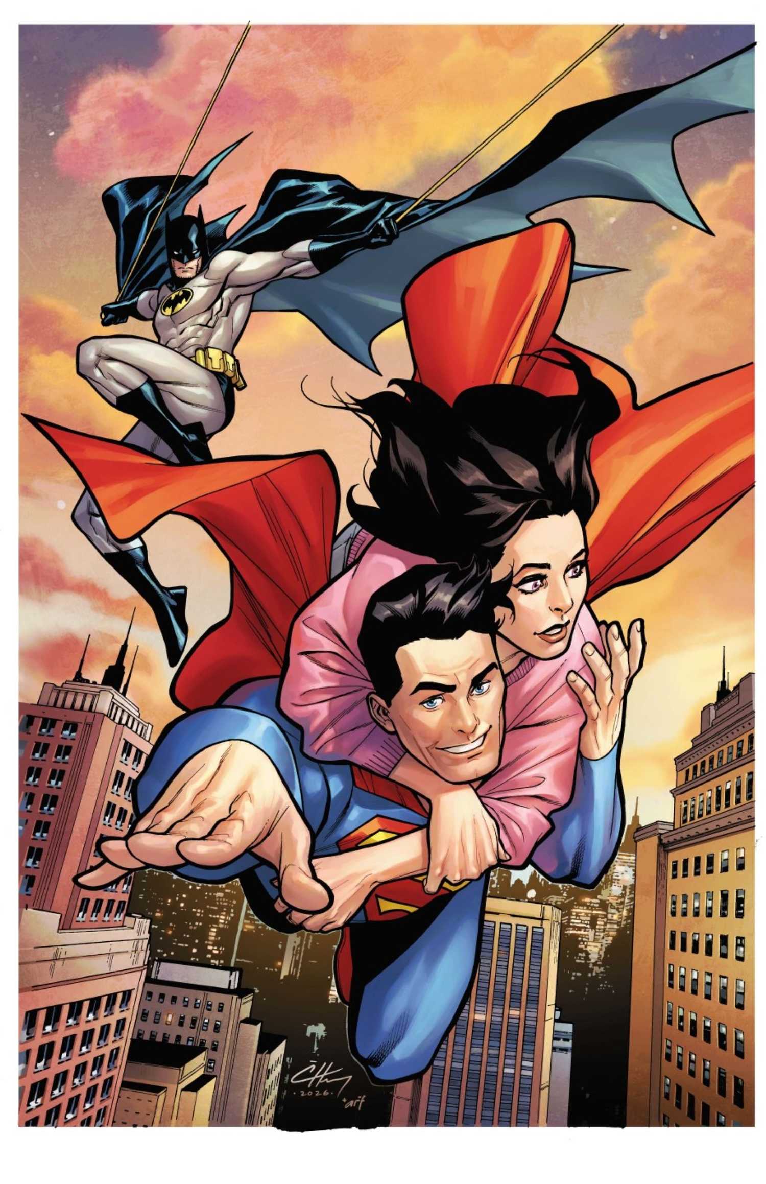 Batman Superman World's Finest 2026 Annual #1 variant cover