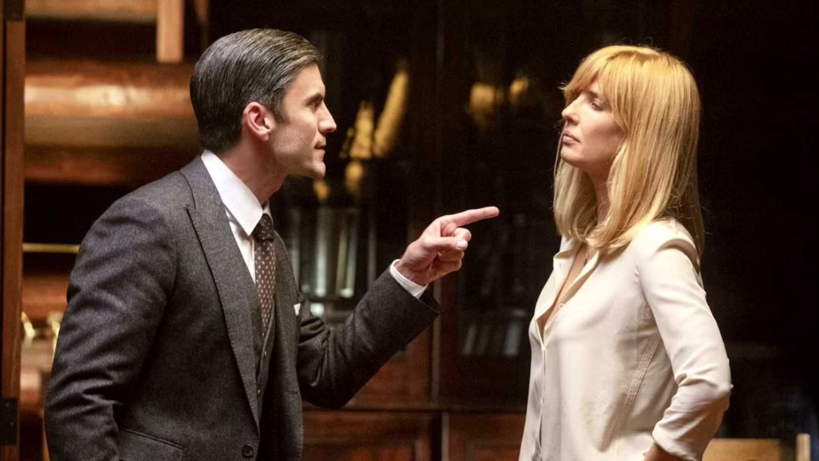 Beth and Jamie Arguing in Yellowstone
