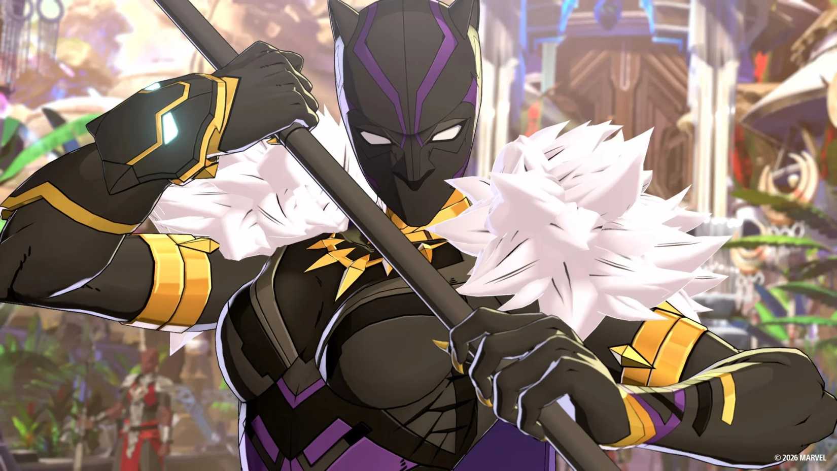Black Panther version of Shuri in Marvel Tokon Fighting Souls