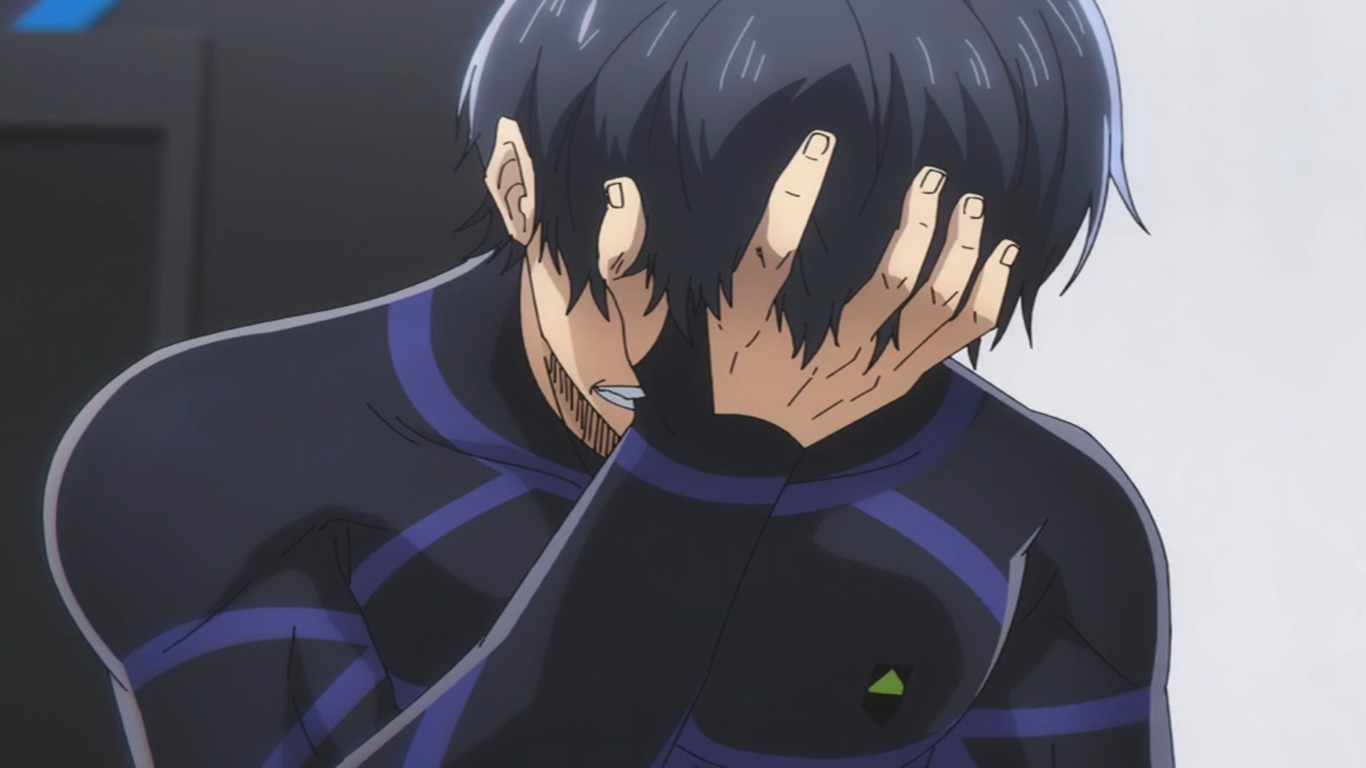 A frustrated Isagi