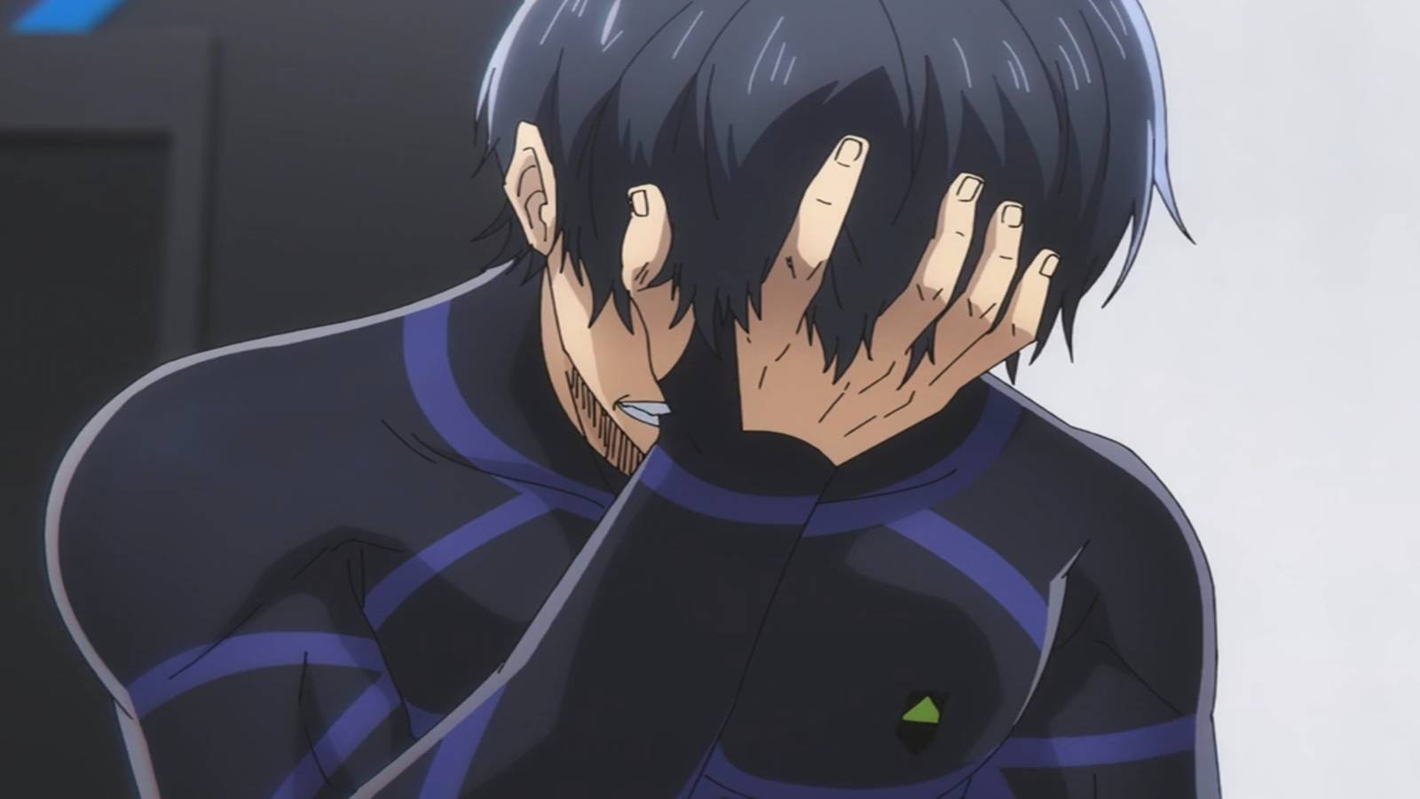 A frustrated Isagi