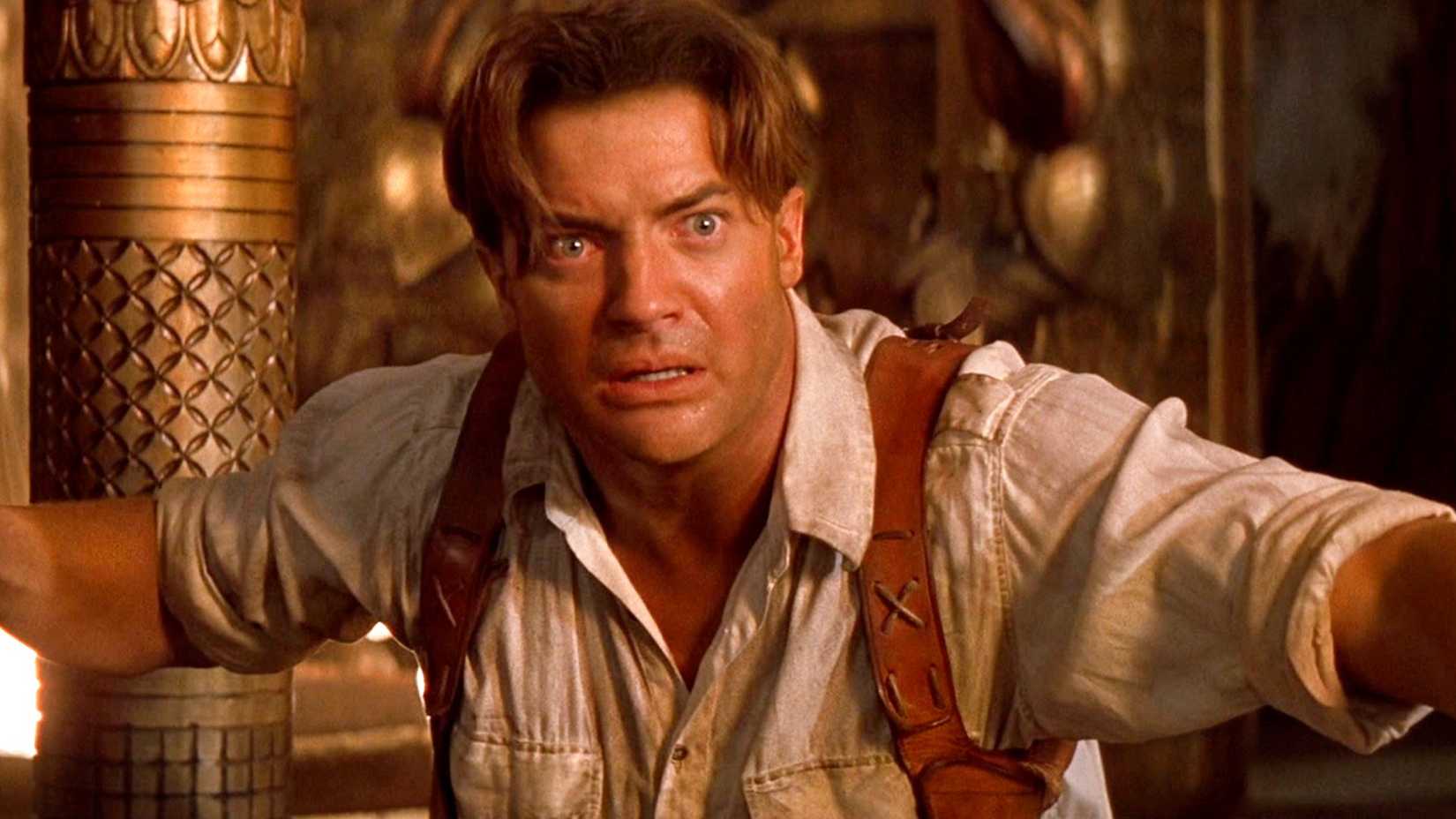 Brendan Fraser in the Mummy-2