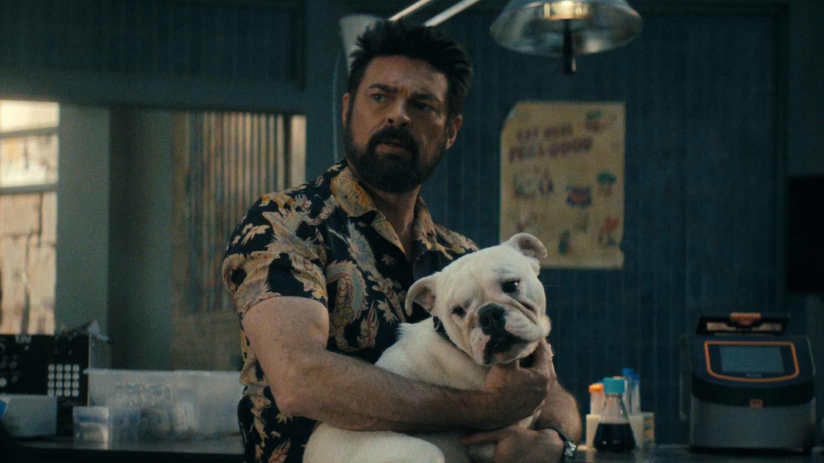 butcher holding terror in the boys season 5