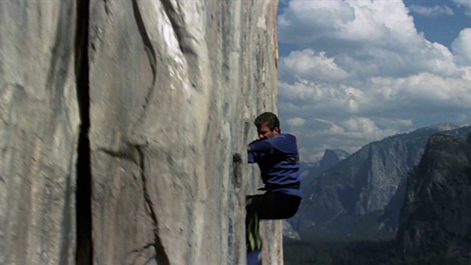 Captain Kirk free solo STar Trek V