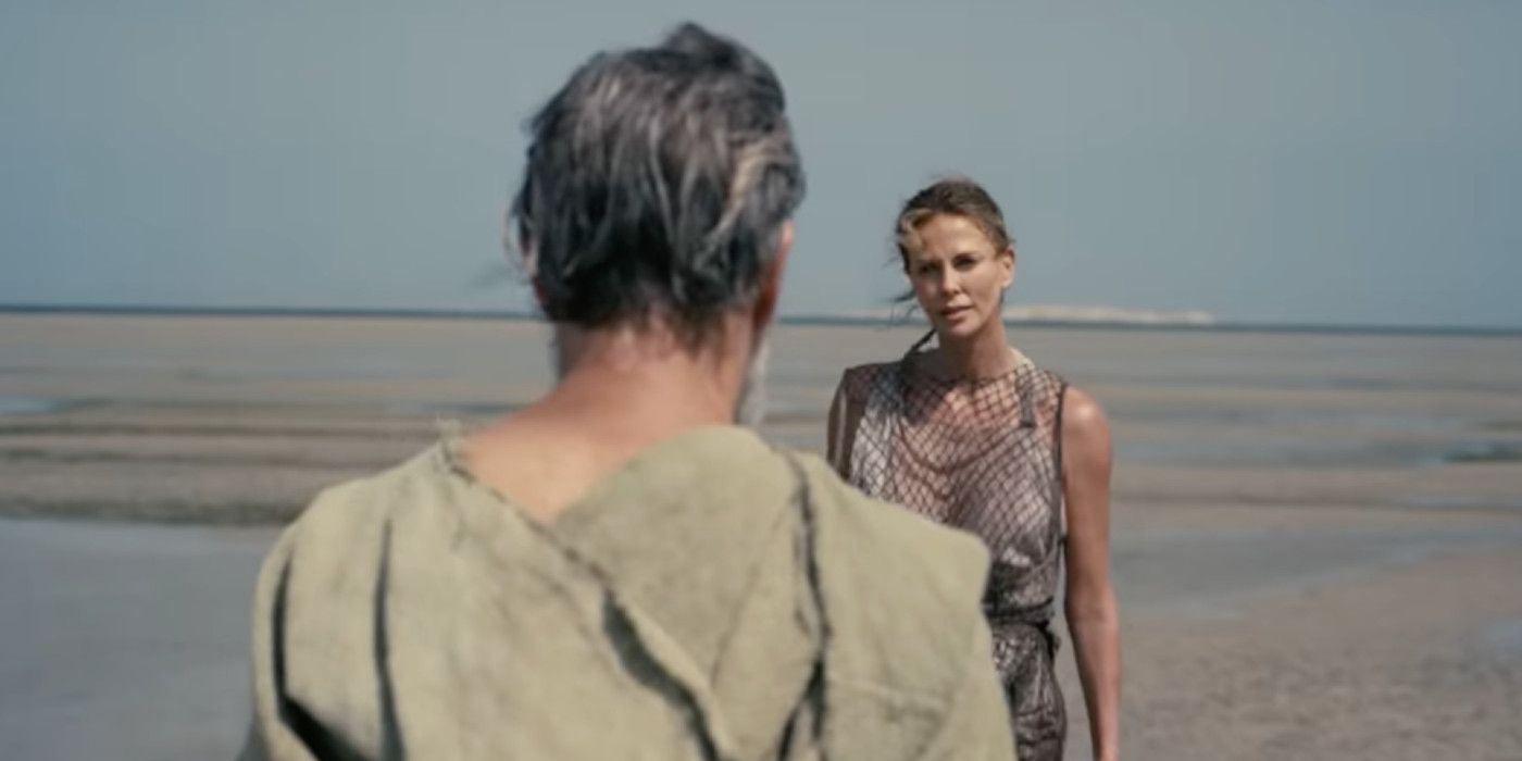 Charlize Theron como Calypso em The Odyssey
