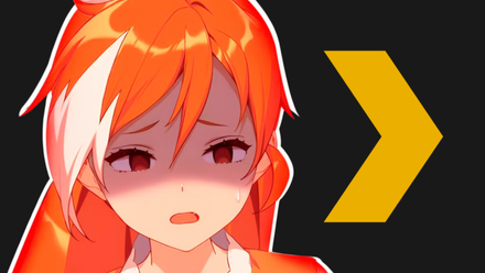 Crunchyroll's Hime looking shocked and sad next to the Plex logo - Anime Featured Image