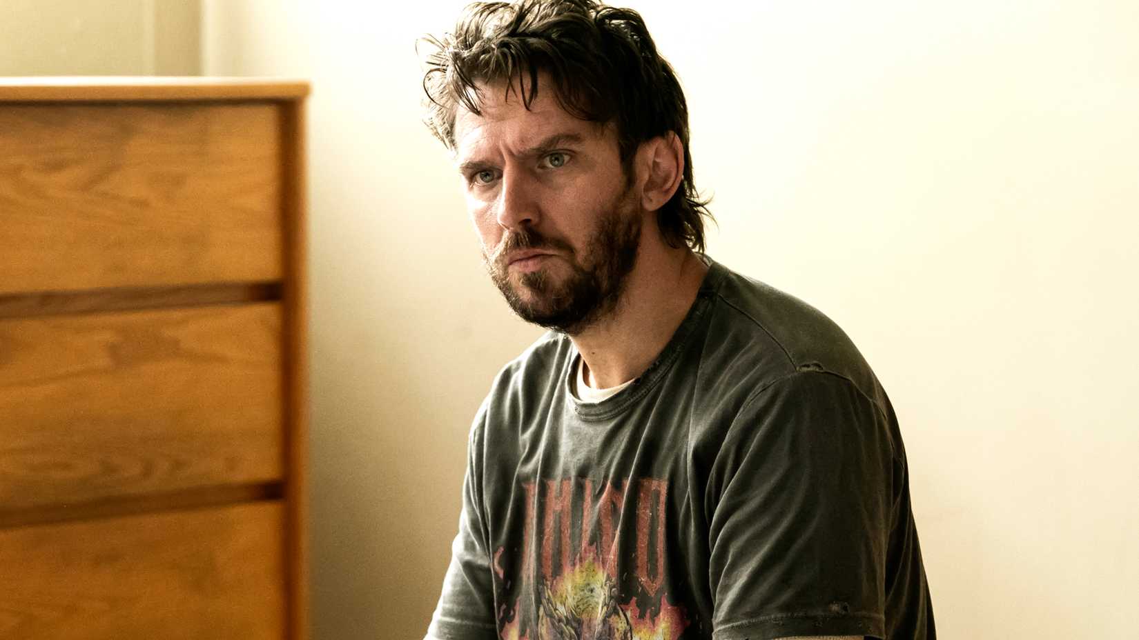 Dan Stevens' Pepper looking in thought in The Terror: The Devil in Silver