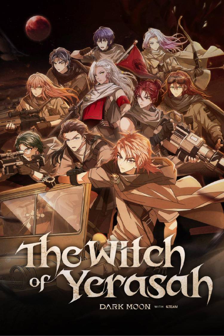 DARK MOON The Witch of Yerasah poster with &Team