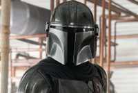 Din Djarin closeup in The Mandalorian and Grogu