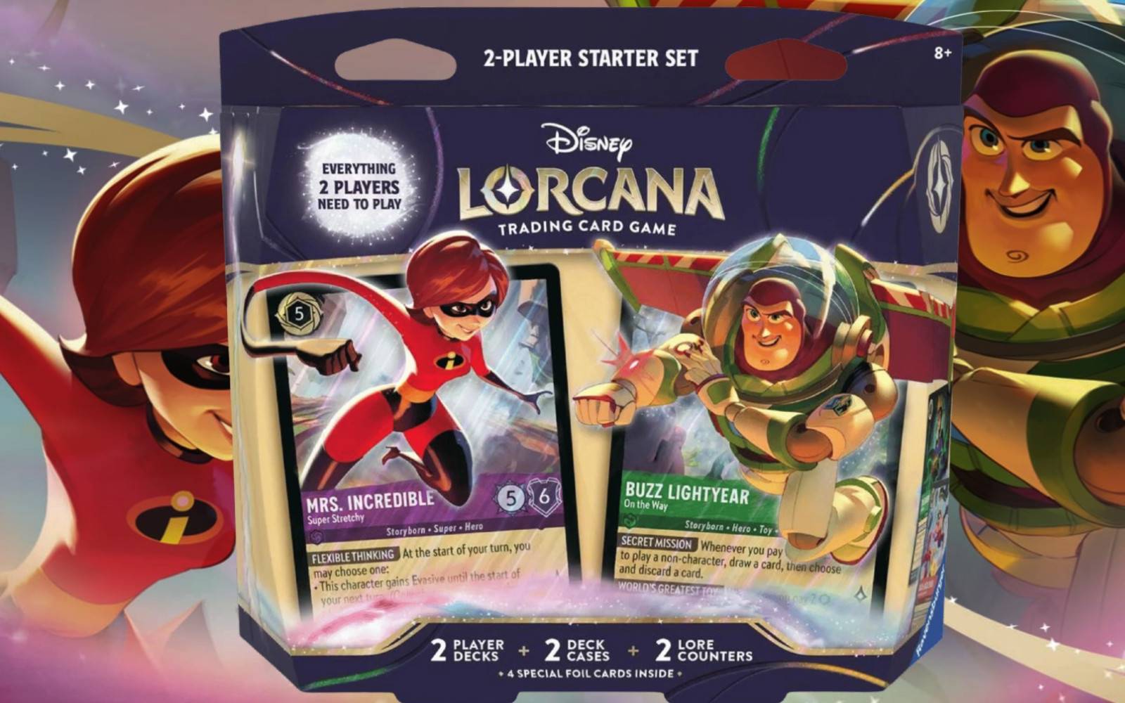 Disney Lorcana: Wilds Unknown 2-Player Starter Set Review - Two New Decks  To Enjoy
