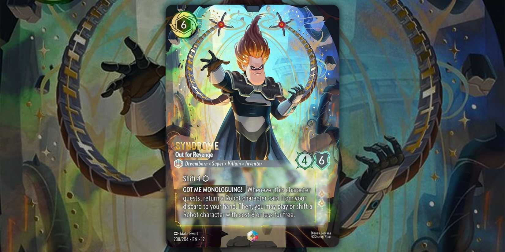 Disney Lorcana Wilds Unknown Syndrome enchanted card 238