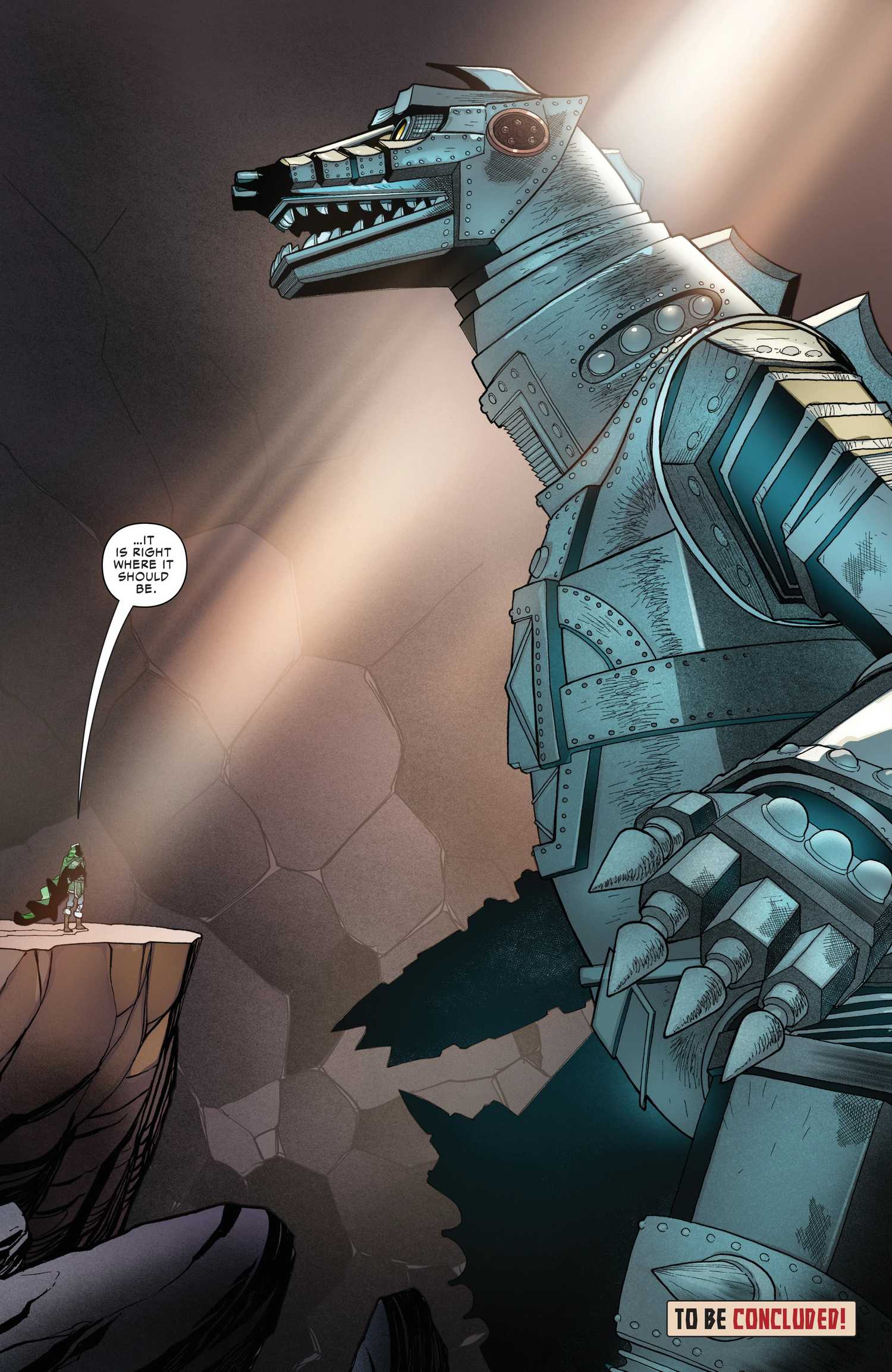 Doctor Doom meets Mechagodzilla in Godzilla Infinity Roar #4