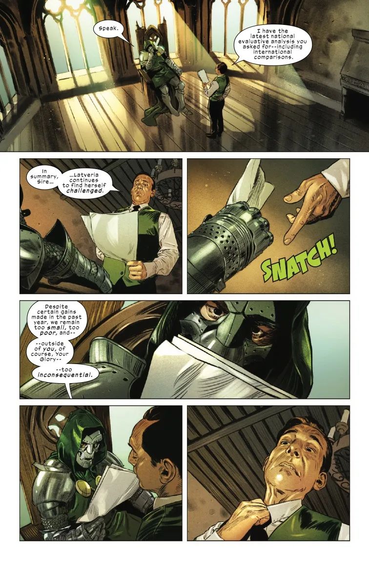 Marvel Officially Reveals Doctor Doom Costume For New Appearance