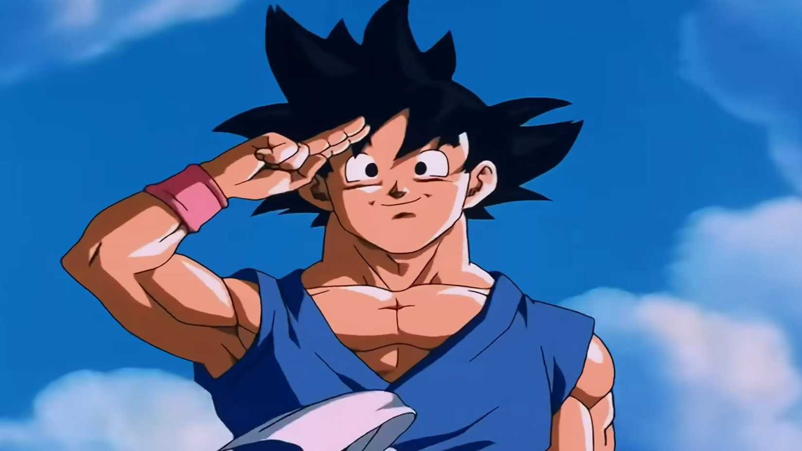 Goku in the finale of GT