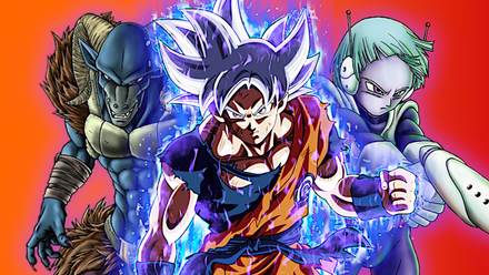 Dragon Ball Super The Galactic Patrol with Goku Merus and Moro