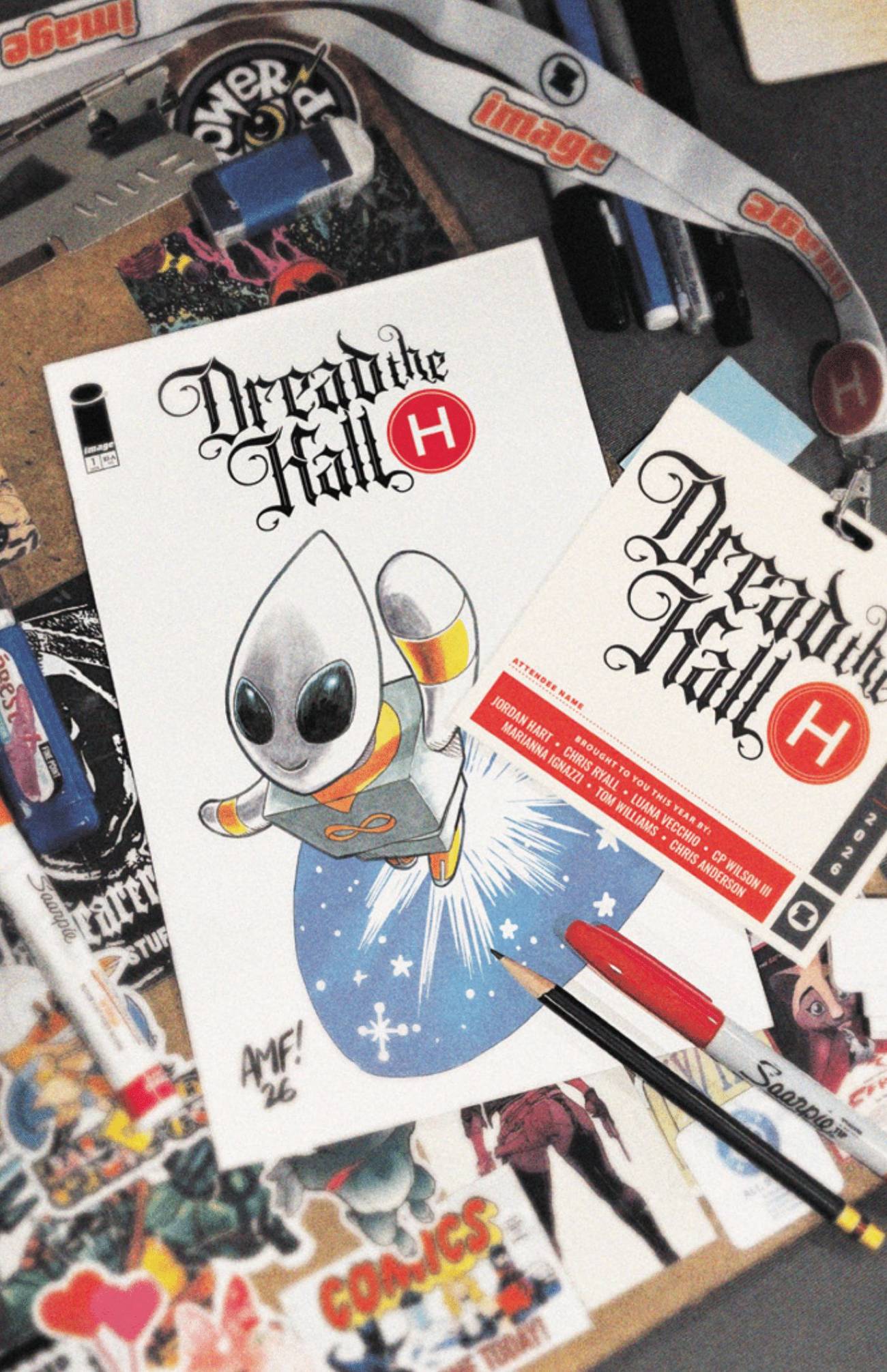 Fan Wish Fulfillment Takes a Dark Turn in Image's DREAD THE HALL H