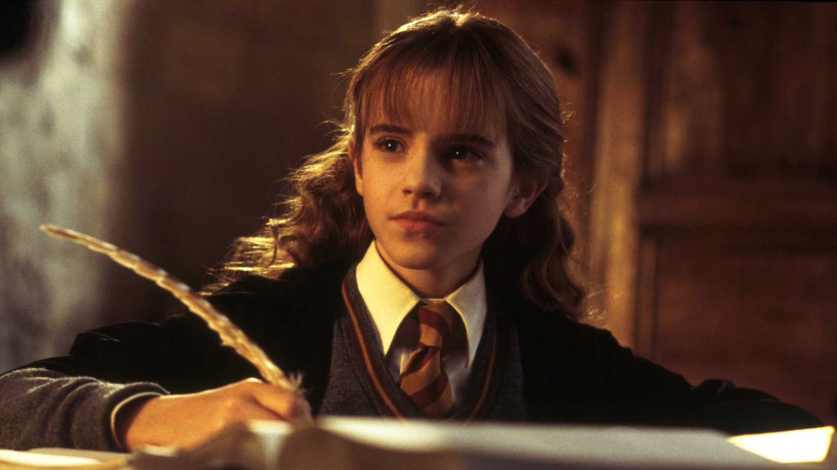 Emma Watson as Hermione Granger in Harry Potter and the Chamber of Secrets