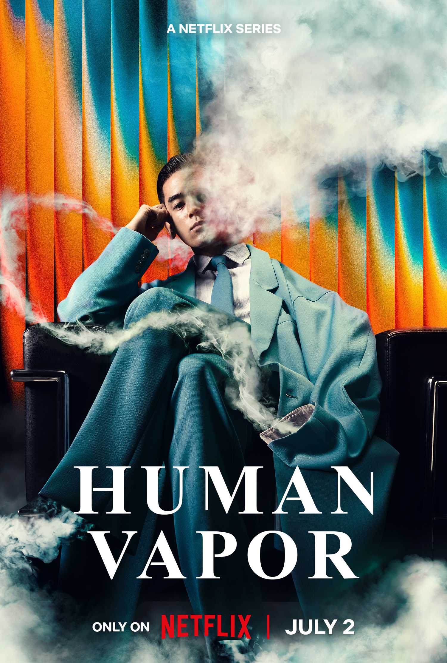 UTA em cartaz promocional da série The Human Vapor da Netflix
