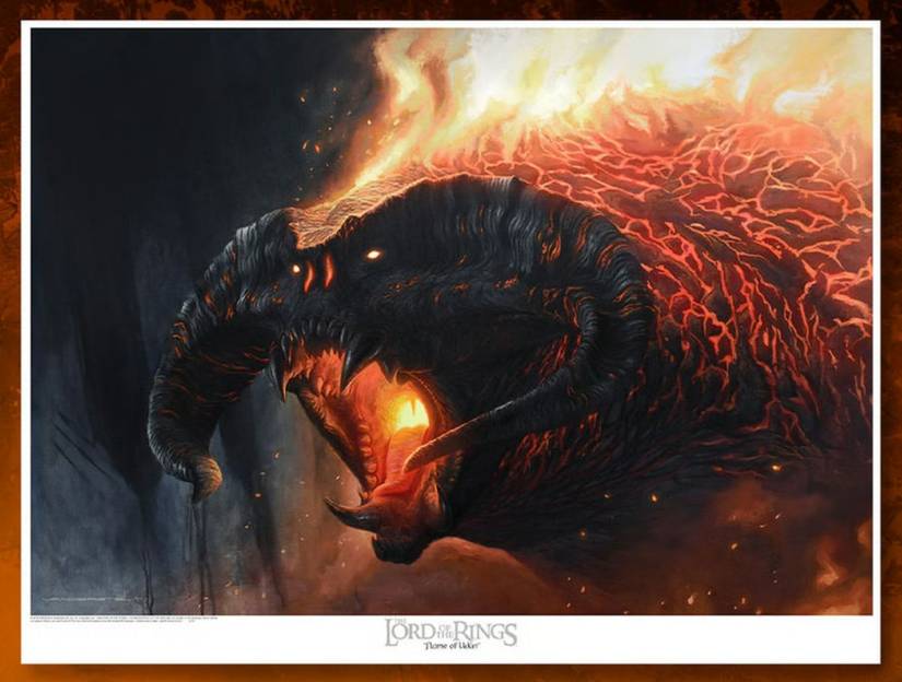 Flame of Udun print image