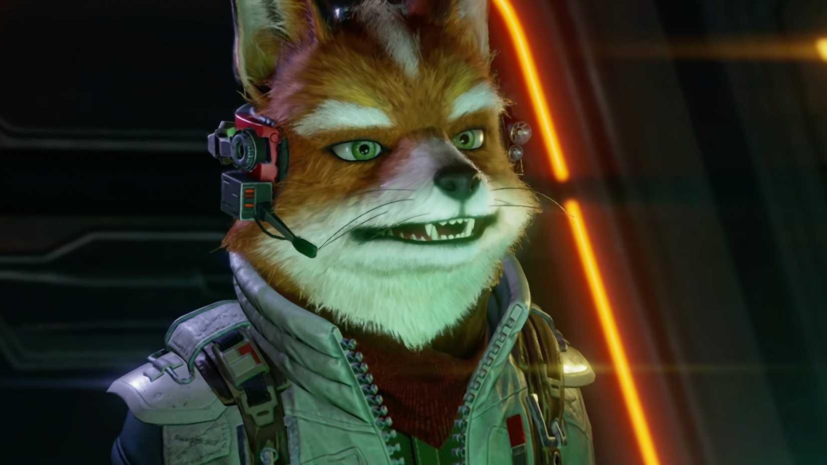 Fox McCloud em cena do novo jogo Star Fox para Switch 2
