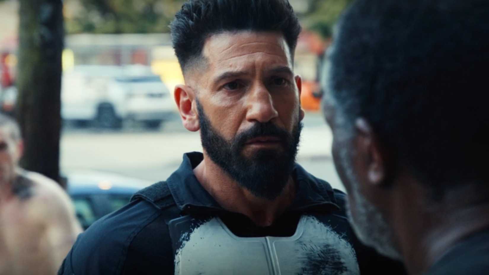 Frank Castle em cena de The Punisher: One Last Kill