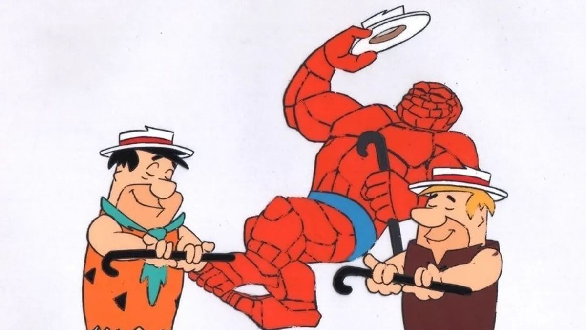 Fred, Barney, and the Thing in Fred and Barney Meet the Thing.